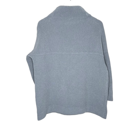 Free People Ottoman Slouchy Tunic Sweater Sky Blue Size XS - Picture 7 of 13